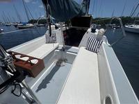 Catalina 250 wheel steering wing keel Click to launch Larger Image