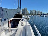 Catalina 250 wheel steering wing keel Click to launch Larger Image