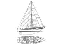 Cabo Rico Full Keel Cutter Click to launch Larger Image