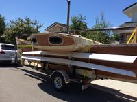 Chesapeake Light Craft Madness 31-Foot Pacific Proa Click to launch Larger Image