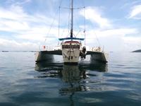Jim Brown Searunner 34 Trimaran Click to launch Larger Image