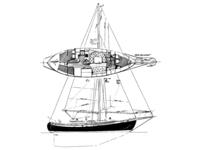 Hans Christian 38 T cutter Click to launch Larger Image