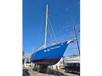 Bruce Roberts Customer Steel Hull Sailboat Click to launch Larger Image