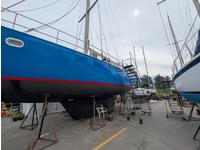 Bruce Roberts Customer Steel Hull Sailboat Click to launch Larger Image