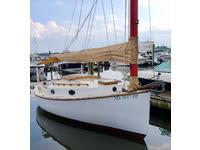 1974 MARSHALL  22'  CATBOAT  Click to launch Larger Image
