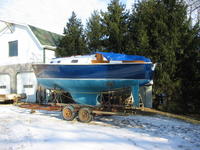 1970 Wapakoneta Ohio 22 Bristol 22' Sailboat