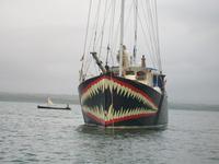 Motorsailor - trawler charter boat Click to launch Larger Image