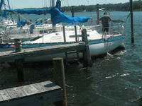 1976 Panama City Florida 27 canadian sailcraft cs 27