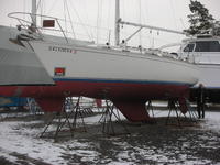 1986 Greenwich near Delaware Bay New Jersey 30 Sabre Mark II