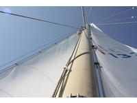 Dufour Arpege bulbed iron fin keel Click to launch Larger Image