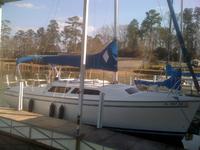 1998 Lake Martin Dadeville Alabama 25 Catalina 250 wing keel