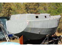 Van de Stadt design 'Seal' 36 steel hull PROJECT Click to launch Larger Image