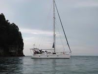 1999 KOTAKINABALU SABAH BORNEO  41 ALUBOAT BLEU BLANC 40