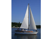 1975 Berlin Germany Outside United States 29.5 German Shipyard Built Steel Sloop Motorsailer 9mtr