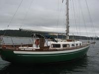 1976 Puget Sound near Port Townsend Washington 33 Cape Yachts  Ted Brewer Designer Cape Carib 33