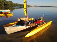 Expandacraft Sailing Canoe Click to launch Larger Image