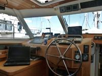 Bruce Askew Steel Pilothouse Expedition world cruiser Click to launch Larger Image