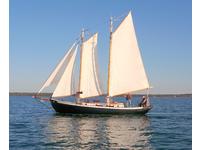 1975 No Kingstown Rhode Island 40 Atlantic Boats Schooner by George Stadell