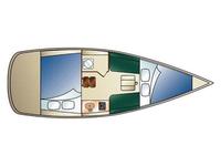 Hunter 25ft trailerable Click to launch Larger Image