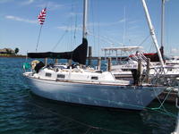 1972 Harbor West Yacht Services 110531 E Carter Rd Traverse City Michigan 29-6 Northern Yacht Northern 29