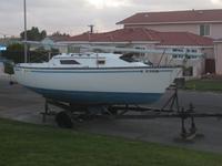 1982 San Diego California 22.25 Hunter sailboat