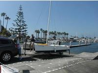 Custom Built catamaran Click to launch Larger Image