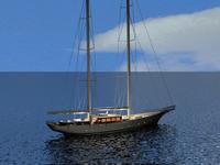 pier yacht 41m schooner Click to launch Larger Image