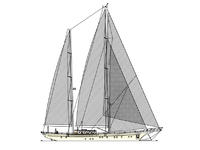 pier yacht 41m schooner Click to launch Larger Image
