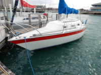 1977 East Chicago Marina Indiana 27 O'Day Sailboat