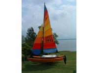 Catamaran Hobie cat Click to launch Larger Image