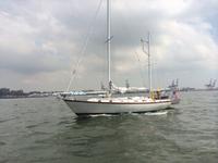 1978 Manhasset in water Ossining on hard New York 42'4 Pearson 424 ketch