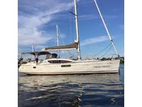 Jeanneau 45 DS Sun Odyssey  deck Salon Click to launch Larger Image