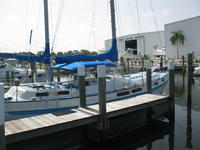 Morgan 41 Out Island walk through center console Click to launch Larger Image