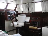 Custom Built pilot house blue water cruiser Click to launch Larger Image