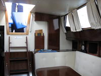 Custom Built pilot house blue water cruiser Click to launch Larger Image
