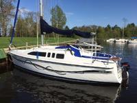 1994 Arkdale WI Petenwell Lake marina Wisconsin 26 SOLD - Hunter Marine Hunter 26