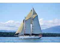 2000 Thetis Island British Columbia Canada Outside United States 60 classic custom gaff topsail schooner