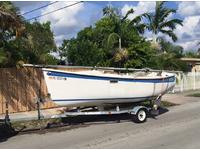 1983 Lake Worth Florida 17 Hake Yachts Seaward Slipper 17