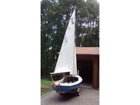 American Fiberglass 16' Daysailer Click to launch Larger Image