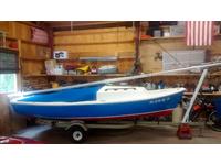 1978 Oakland Maryland 16' American Fiberglass 16' Daysailer