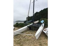 1988 South Wellfleet Massachusetts 21'3 Hobie Hobie Cat 21