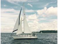 1980 Glenn Cove New York 37 Hunter Cherubini 37 Cutter