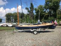 Crawford Boat Building Melonseed Skiff Click to launch Larger Image