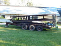 Hydraulic Trailer 20000lb Catamaran Launch Recover Yard Trailer Click to launch Larger Image