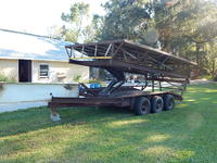 Hydraulic Trailer 20000lb Catamaran Launch Recover Yard Trailer Click to launch Larger Image