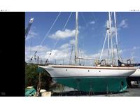 Cuttyhunk john sears  Alan pape 41 ketch Click to launch Larger Image