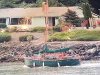 U S Navy Staysail Cutter Click to launch Larger Image