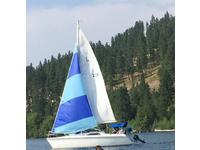 1987 Lake Coeur dAlene Conklin Marina Idaho 26.5 Hunter PRO 1200 Sail Boat