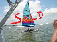 Hobie 16 SOLD Catamaran Click to launch Larger Image