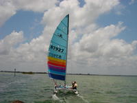 Hobie 16 SOLD Catamaran Click to launch Larger Image